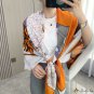 Autumn and winter fashion large square scarf decorative shawl fashion light warm scarf