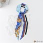 Fashion small neck scarf simulation silk scarf multifunctional decorative hair band