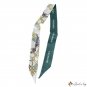 Thin narrow long strip of floating belt elegant simple simulation silk scarf female small neck scarf