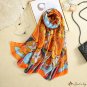Field wind simulation silk scarf warm scarf shawl