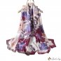 Spring and autumn new simulation silk scarf female fashion elegant warm scarf decorative shawl scarf