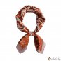 The new simulation silk scarf female fashion cashew flower small square scarf