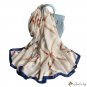 Autumn and winter new messy linen scarf plaid printing beach towel room warm shawl