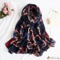 Autumn and winter new cotton and linen scarf female fashion warm shawl vacation beach towel