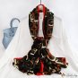 Autumn and winter new cotton and linen scarf female fashion warm shawl vacation beach towel