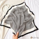 White collar scarf silk scarf fashion sweet small square scarf scarf female