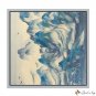 New luxury satin silk scarf 110cm large square scarf ladies scarf printing headscarf shawl scarf