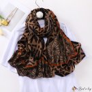 Cotton and linen scarf long scarf niche shawl female nap blanket room photo
