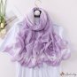 Spring new cotton linen scarf long scarf female thin section printed shawl dual-use silk scarf