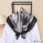 90 * 90cm new silk satin large square scarf silk scarf women's scarf printed headscarf