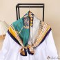 90 * 90cm new silk satin large square scarf silk scarf women's scarf printed headscarf