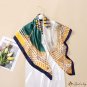 90 * 90cm new silk satin large square scarf silk scarf women's scarf printed headscarf