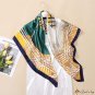 90 * 90cm new silk satin large square scarf silk scarf women's scarf printed headscarf