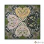 Women's printing silk scarf 90cm new large square scarf printing headscarf imitation silk satin shaw