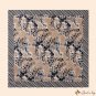 New luxury satin silk scarf 90cm square scarf ladies scarf printing headscarf shawl thin section sca