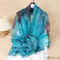 130 * 180cm large long silk scarf women's new printing silk scarf scarf in the long section shawl
