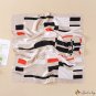 Small square scarf 60cm silk scarf plaid print scarf decorative headscarf fashion ladies silk scarf