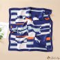 Small square scarf 60cm silk scarf plaid print scarf decorative headscarf fashion ladies silk scarf
