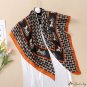 90cm satin silk scarf new large square scarf fashion simulation silk printing silk scarf female scar