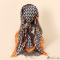 90cm satin silk scarf new large square scarf fashion simulation silk printing silk scarf female scar