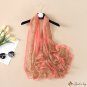 New spring and summer scarf silk scarf women's long scarf thousand bird check print simulation silk 