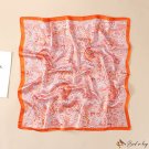 70cm small square scarf printing silk scarf women's headscarf silk small neckerchief scarf