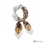 70cm silk scarf female simulation silk turban printing square scarf shawl