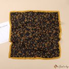 New small square scarf women's silk scarf 70cm scarf square shawl headscarf tied package silk scarf