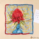 Painted small silk scarf square scarf female 70cm silk scarf spring neck protection sub-scarf thin s