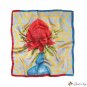 Painted small silk scarf square scarf female 70cm silk scarf spring neck protection sub-scarf thin s