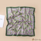 New simulation silk scarf satin 70cm printed scarf small square scarf ladies decorative fashion neck