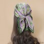 New simulation silk scarf satin 70cm printed scarf small square scarf ladies decorative fashion neck