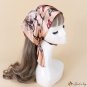 Small square scarf silk scarf women 60cm headscarf check print scarf decorative headscarf fashion si