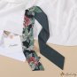 Pointed small floating ribbon female silk scarf simulation silk satin neck scarf bag silk scarf Pin