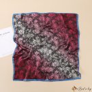 70cm small silk scarf women simulation silk square scarf literary small neck scarf printing scarf