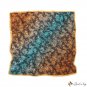 70cm small silk scarf women simulation silk square scarf literary small neck scarf printing scarf