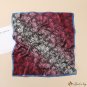 70cm small silk scarf women simulation silk square scarf literary small neck scarf printing scarf