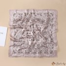 70cm large square scarf ladies printing silk scarf fashion small square scarf satin scarf
