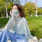 Clothing women's new anti-UV shirt breathable printed shawl thin section clothing cape