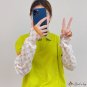 New Hyunya wind printing outdoor fashion loose UV protection arm sleeves female