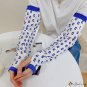 New Hyunya wind printing outdoor fashion loose UV protection arm sleeves female