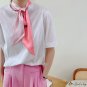 Small long silk scarf handle hair ribbon women's multi-functional thin narrow floating ribbon obliqu