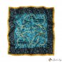 70cm printed square scarf women's silk scarf small square scarf scarf hair ribbon silk scarf