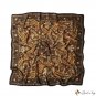 90cm large square scarf women's silk scarf new leopard print headscarf satin shawl thin section scar