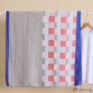 Silk scarf plaid long scarf new sarong simulation silk long silk scarf women beach towel