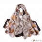 Silk scarf plaid long scarf new sarong simulation silk long silk scarf women beach towel