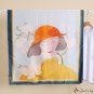 New spring and summer scarf silk scarf ladies long scarf cartoon characters printed simulation silk