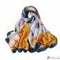 New spring and summer scarf silk scarf ladies long scarf cartoon characters printed simulation silk