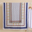 New simulation silk scarf printing silk scarf female fashion spring and autumn scarf in the long par
