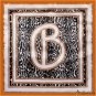 Spring and autumn new 90cm silk scarf simulation silk small square scarf printing leopard print turb